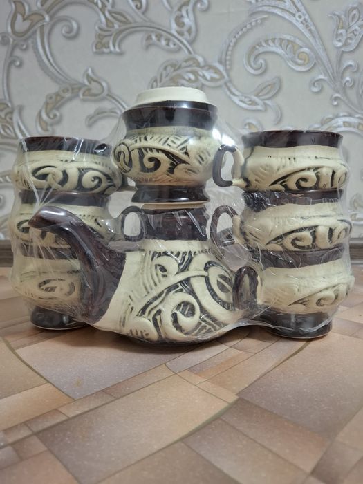 Чайный сервиз новый красивый