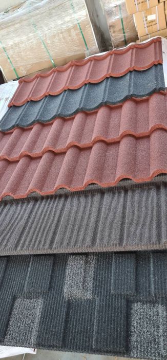 Метални керемиди с каменна посипка