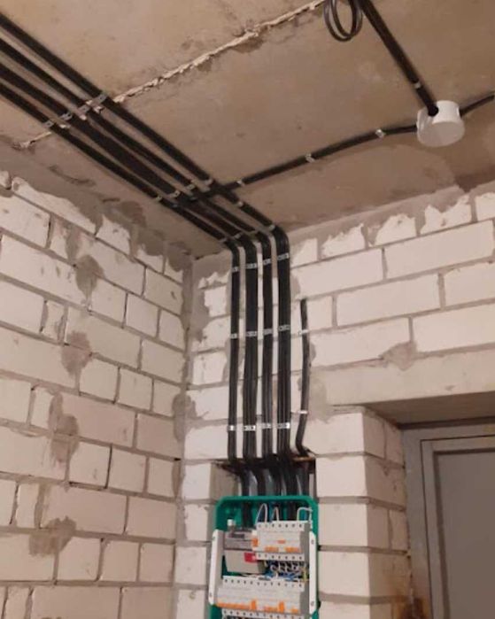 Электромонтаж квартир