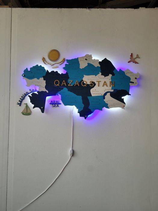 Карта Казахстана