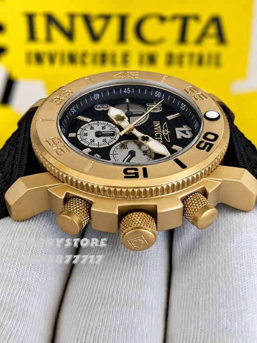 INVICTA Orpheus gold 50 mm, Инвикта нов мъжки часовник