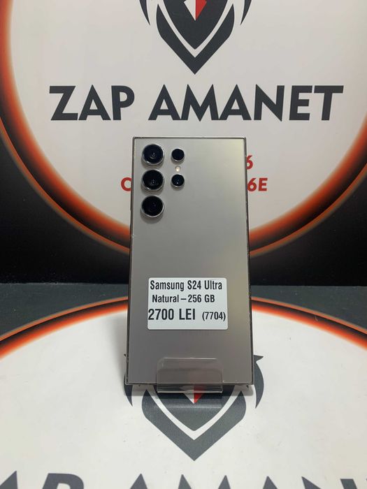 Zap Amanet Vitan - Samsung S24 Ultra - Natural Titanium - 256 GB - 10/10
