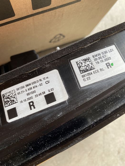 Set stopuri Bmw G30 Lci facelift