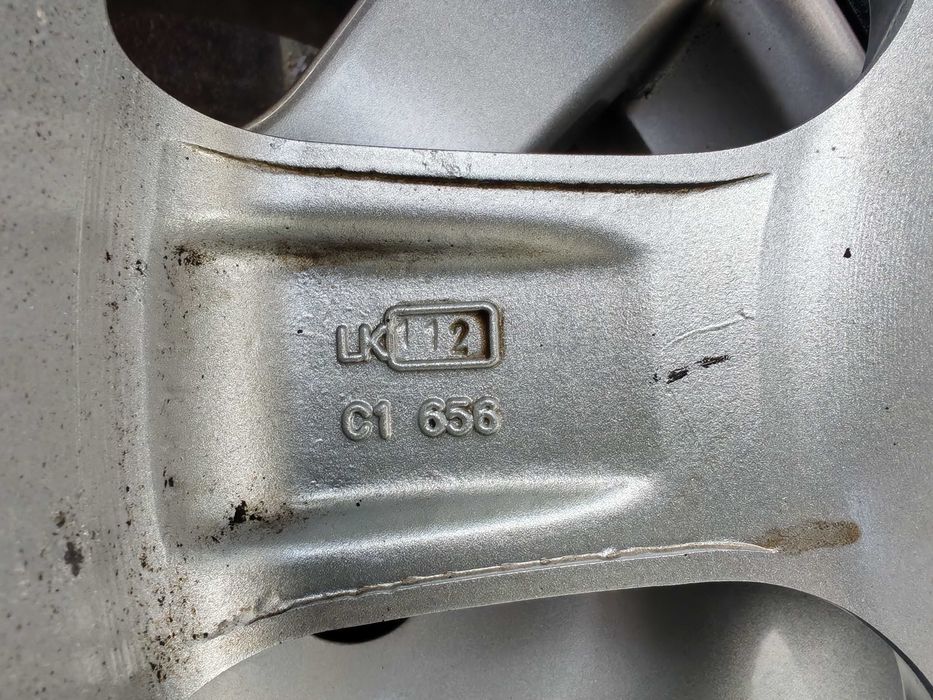 Jante aluminiu pe 16,CMS,5*112,6,5J,ET49,in stare de nou,made GERMANY