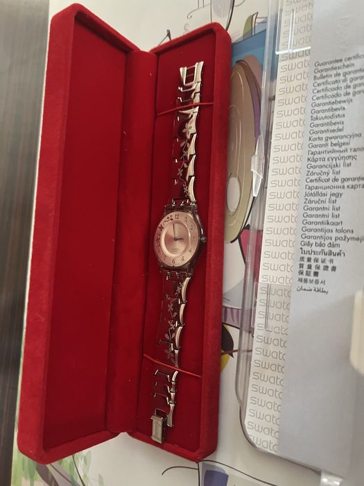 Ceas Swatch nou, cu folie + garanție, cutie cadou