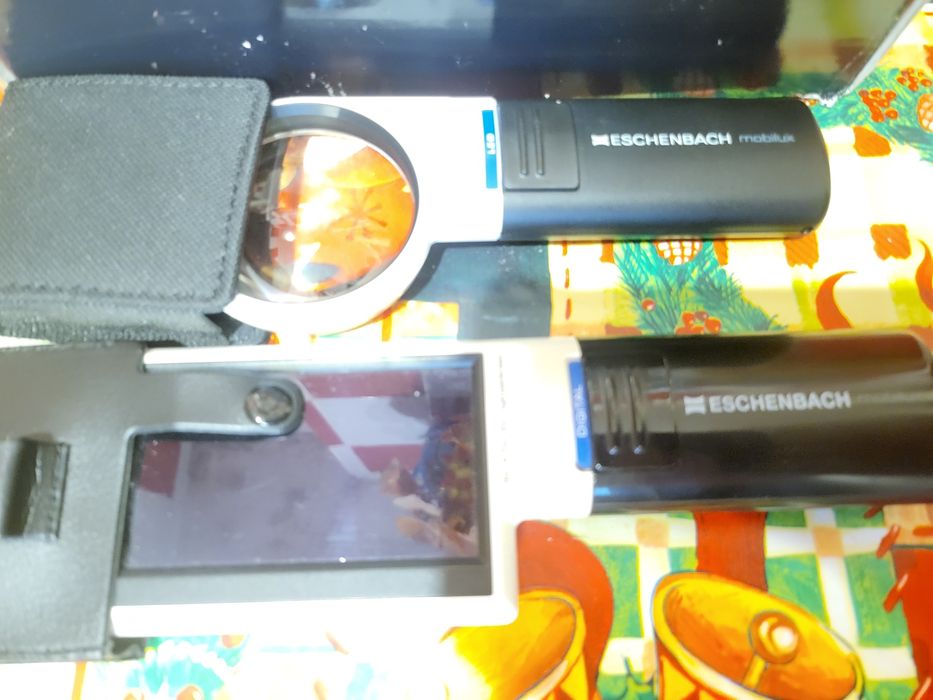 Set full Lupa/Microscop portabil,,Made in Germany,,Eschenbach Mobilux