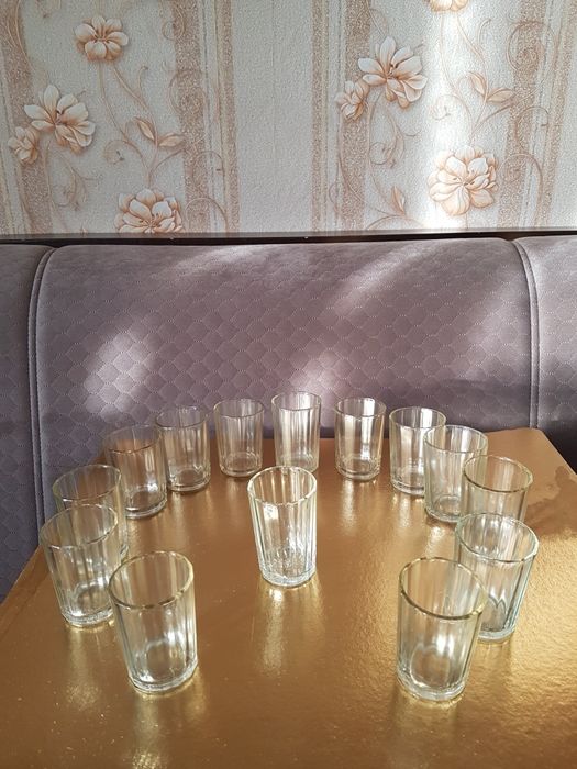 Рюмки советские граненые