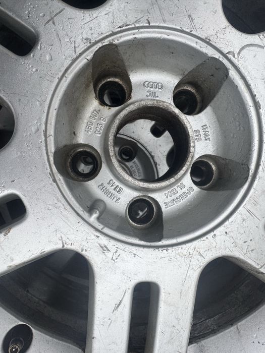 Титанки для ауди 16 размер