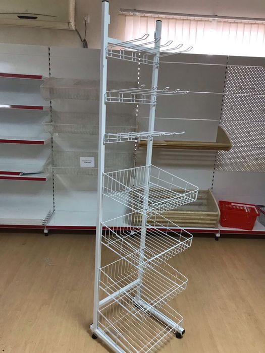 Прикассовый стеллаж для чипсы приправница для приправы