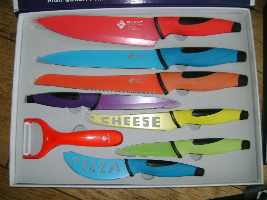 Комплект професионални ножове - Zephyr / Renberg - Чисто Нови