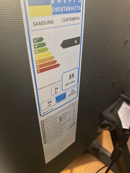 Монитор Samsung C24F396FHI