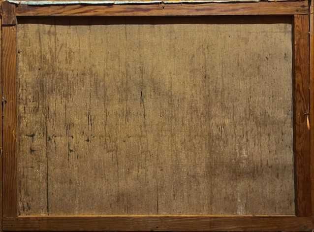 Tablou f VECHI, ulei/panza, Sidelszki Lajos, pictor cotat, 80x60cm+R