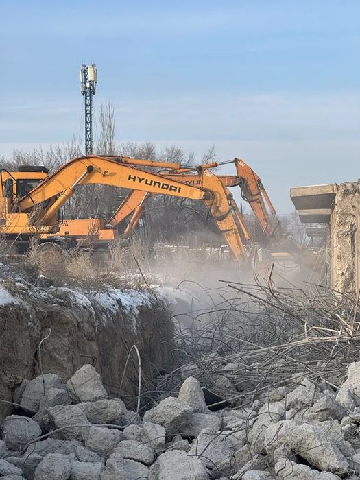 Снос здание демонтаж дамов