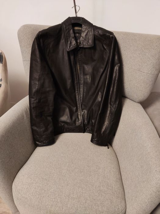 Geaca piele noua Calvin Klein barbati M