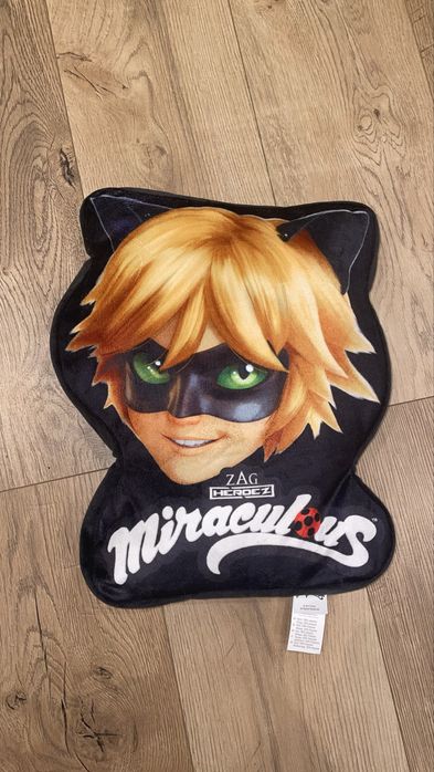 Miraculous Ladybug Калинката 3D възглавница на Черния котарак