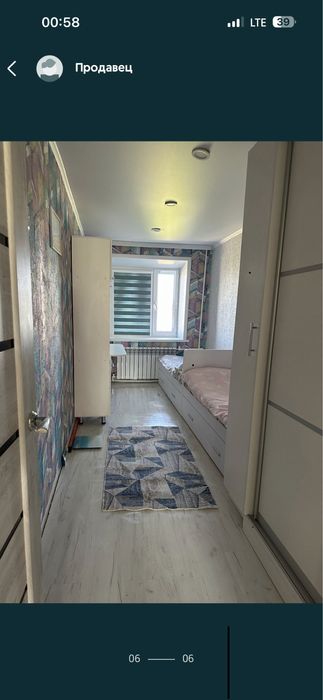 Продам квартиру  2 ку в районе василька.