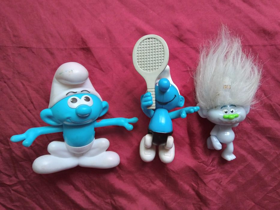 Фигурки Дисни-принцеси, Ариел смърф мики маус доналд дък тролче