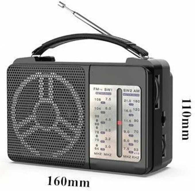 Преносимо радио с 4 честоти AM FM SW1 SW2 от MaxExcell