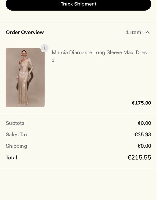 MESHKI S макси рокля Diamante Marcia New Collection