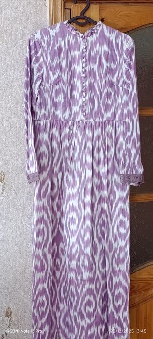 Adras koʻylak. Миллий адрас куйлак атлас кийим