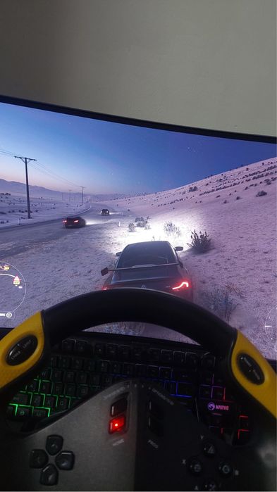 Volan cu pedale myria