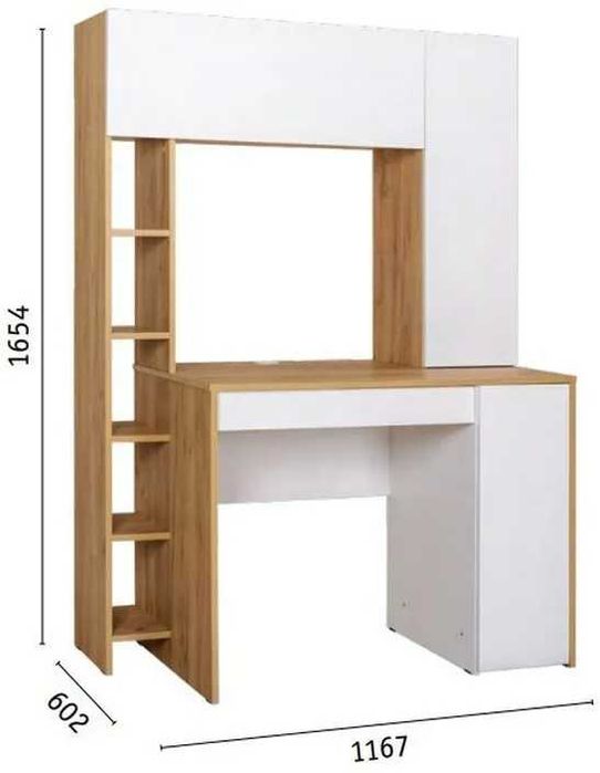 Письменный стол «Комфорт 12.71» — надёжность, стиль и комфорт YANA ECO