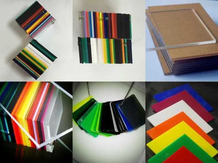 Акрил лист, Пет пластик, оргстекло цветной. прозрачное и матовый