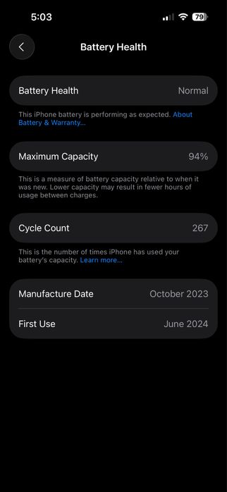 iPhone 15 Pro 256 gb