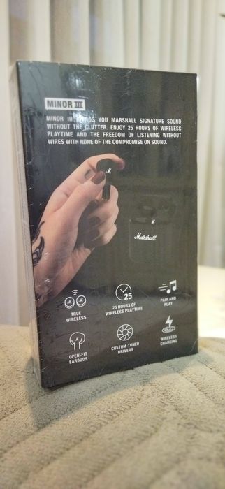 Продам наушники Marshall minor 3