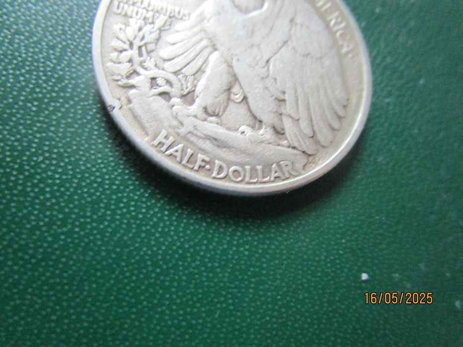 Половин долар, САЩ, 1942 г. сребро, рядка