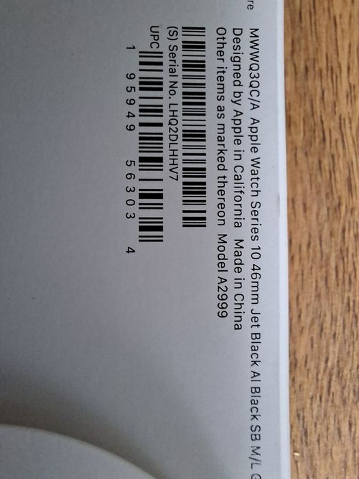 Apple watch seria 10 / 46 mm