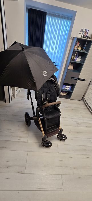 Количка Cybex Priam Rose Gold + аксесоари