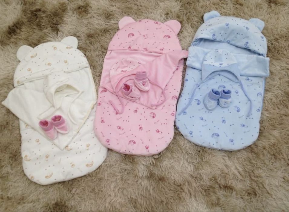 Конверт-кокон на выписку