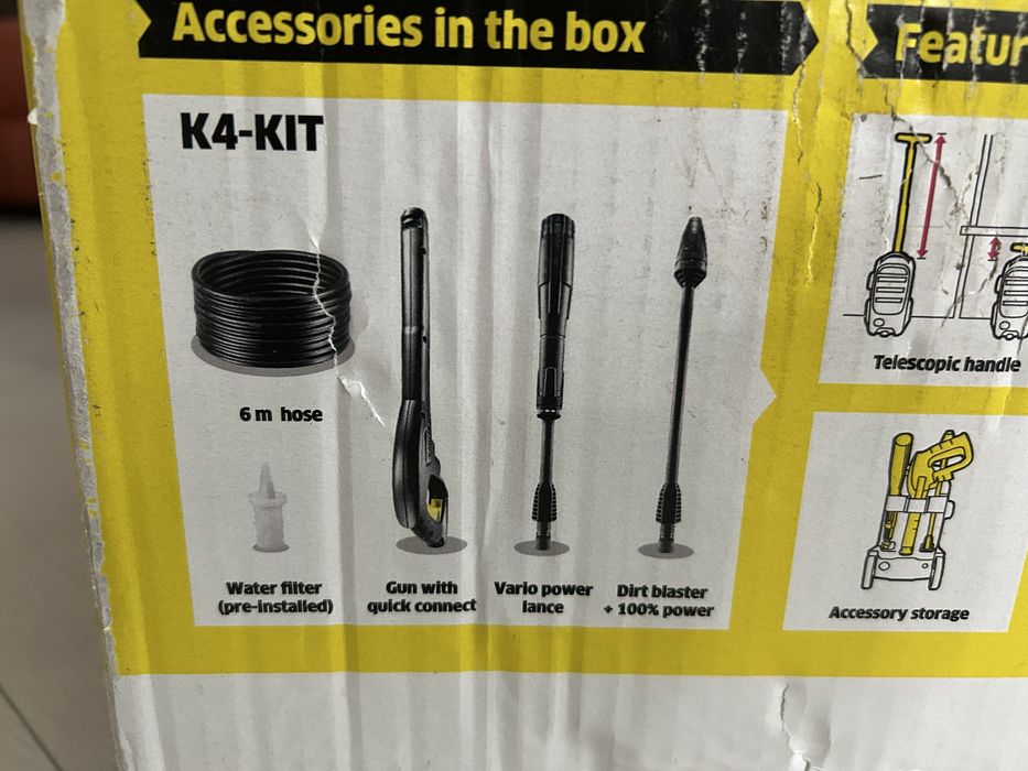 Aparat de spalat cu presiune, Karcher Compact UM nou