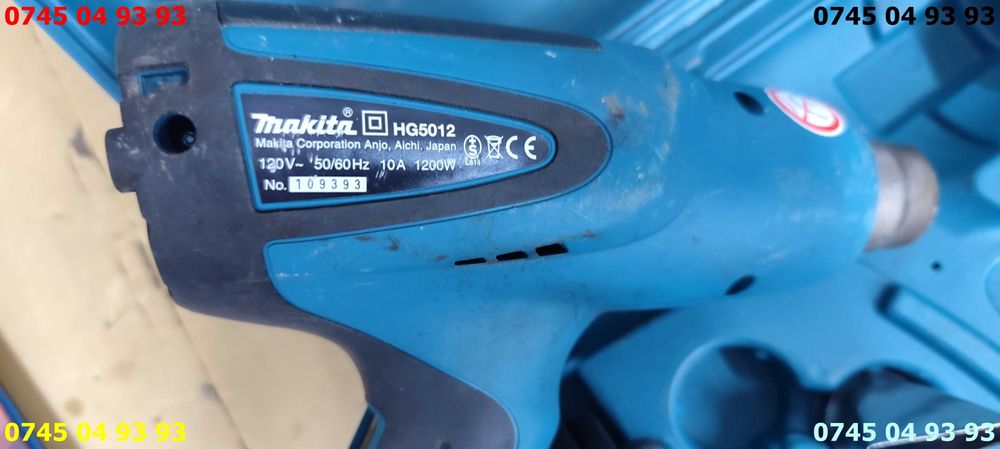feon suflanta MAKITA HG5012 1200w JAPAN la 120v