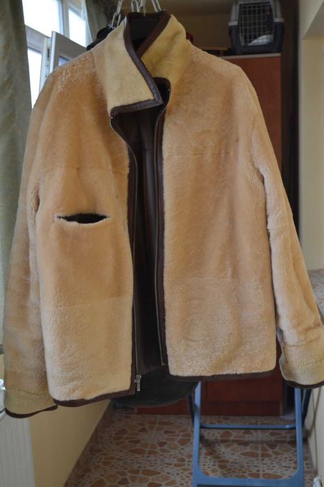 Geaca piele naturală barbati XL