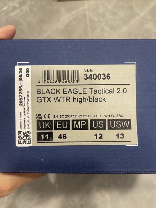 Берцы Haix Black Eagle