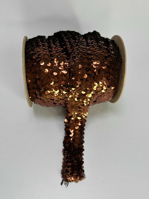 Bandă de paiete elastica - latime 4 cm - 25m