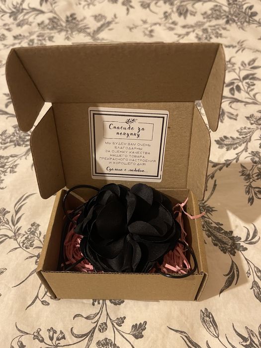 Чокер цветок