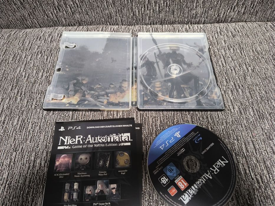 Nier Automata, Dragon ball Z Kakarot Steelbook PS4