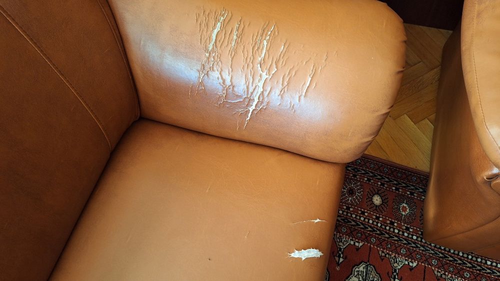 Холова гарнитура с разтегателен диван