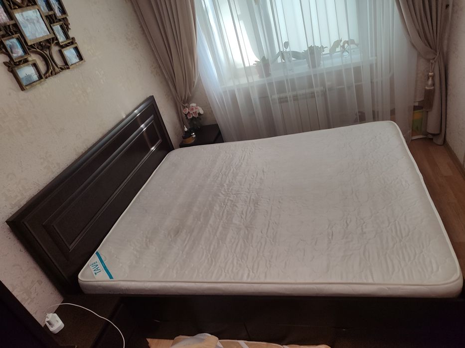 СРОЧНО! Кровать + матрас — 30 000₸