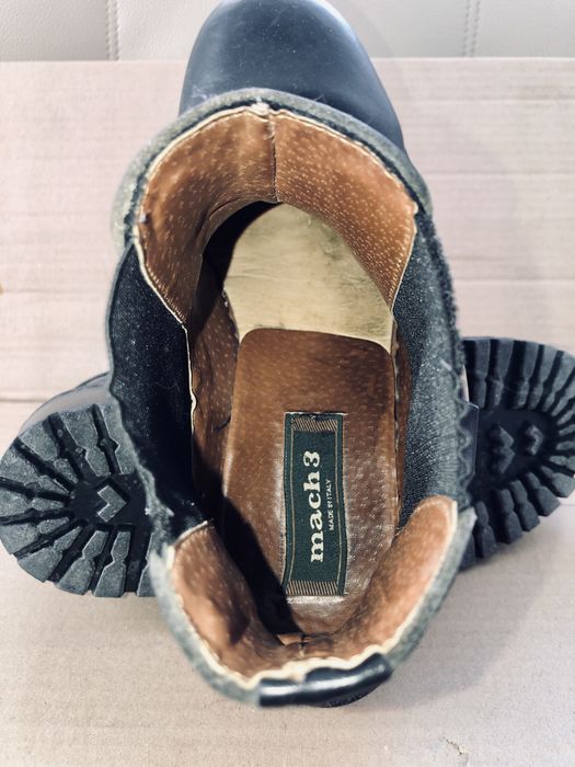 Кожаные ботинки (байкер, biker)