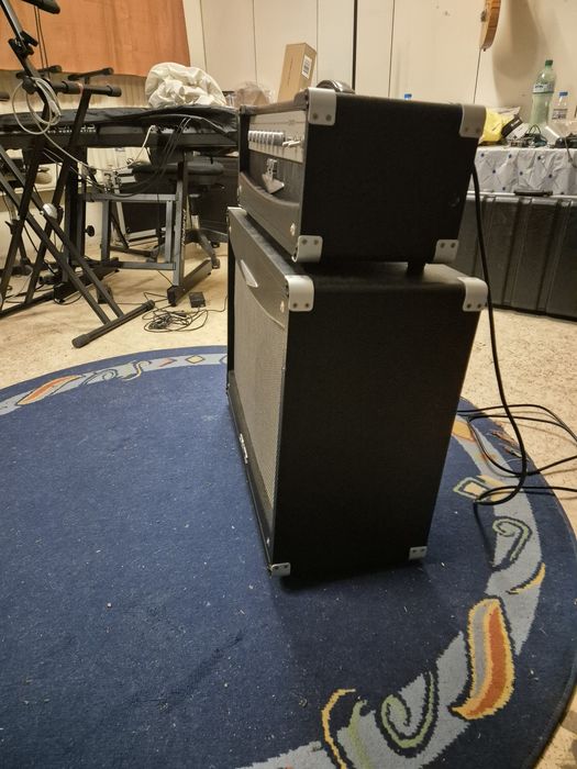 Лампов усилвател за китара + кабинет 2×12