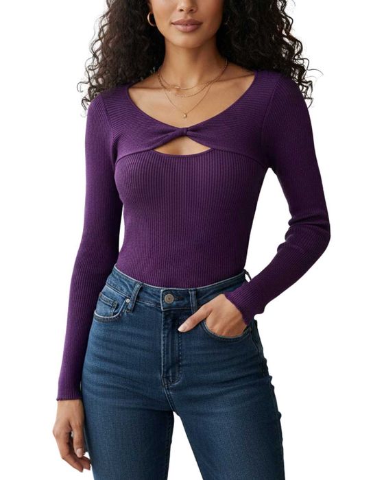 Секси дамска блуза с дълъг ръкав Candie's