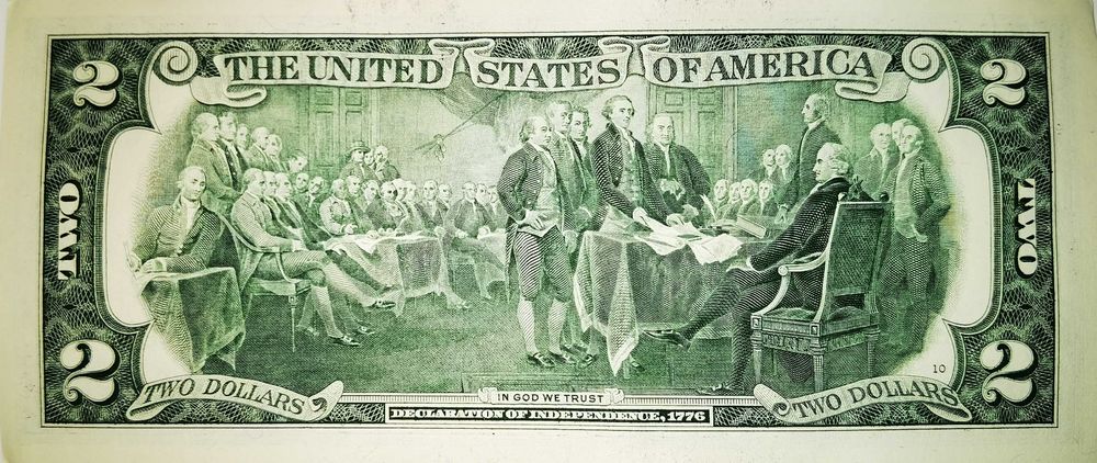 Bancnota de colectie -  Statele Unite ale Americii 2 Dolari 2017A