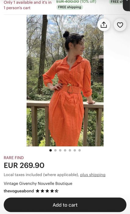 Rochie Givenchy originala