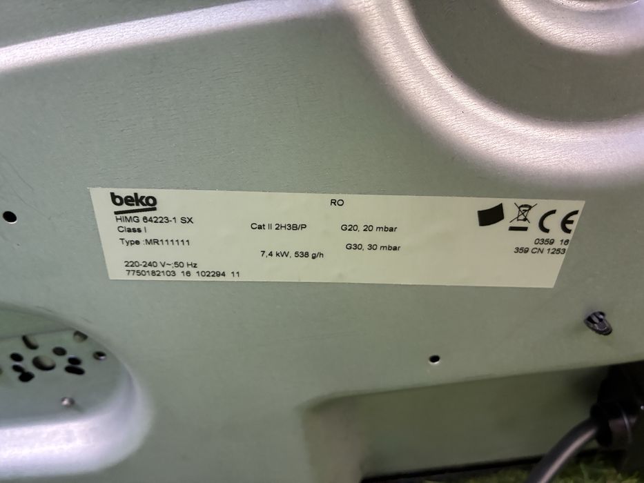 Vand plita gaz Beko