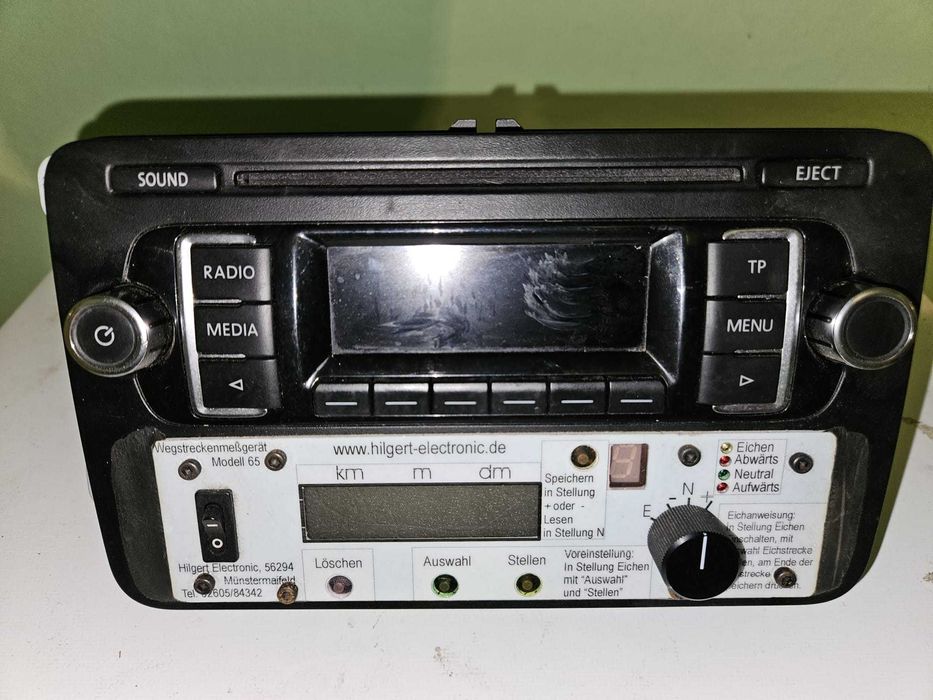Radio CD MP3 original VW  model 5M0 035 156 D (ULVWMP3) VW Golf Touran