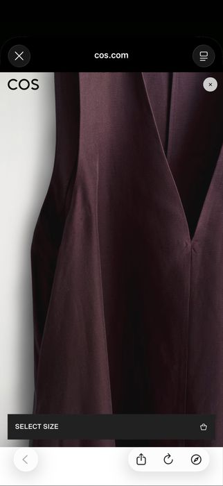 Платье COS летнее а-силуэт